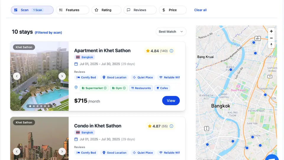 Receive Curated Matches - Screenshot showing receive curated matches feature